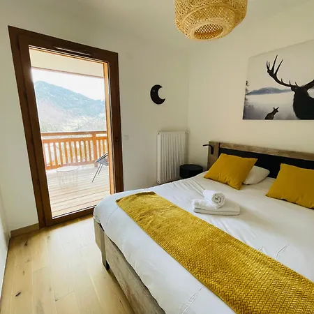 Apartamento L'eden Roc - T2 Confortable Au Pied Des Pistes, Vue Sur La Vallée Saint-Jean-dʼAulps